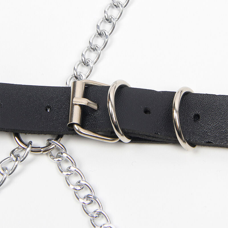 Subblime Full Body Harness With Star Chaindetail One Size | Niks.fi verkkokauppa