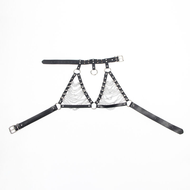 Subblime Harness Bra And Necklace With Chains One Size | Niks.fi verkkokauppa