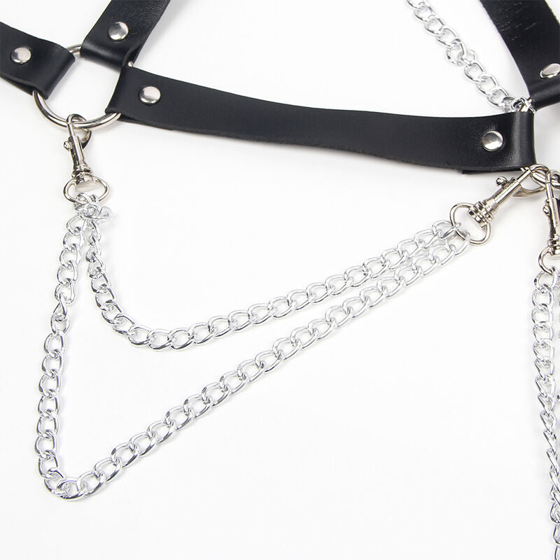 Subblime Harness Bra With Chaindetail One Size | Niks.fi verkkokauppa