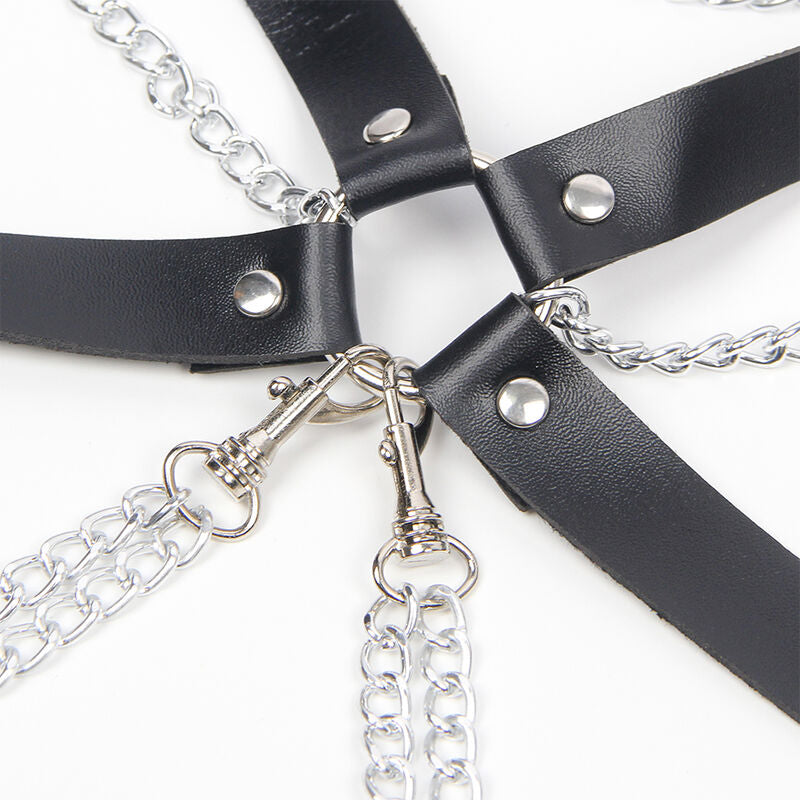 Subblime Harness Bra With Chaindetail One Size | Niks.fi verkkokauppa