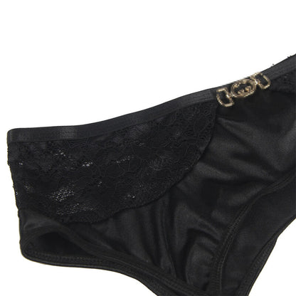 Subblimeset Of 3 Pieces Bra + Thong + Lace Garter Black S/M | Niks.fi verkkokauppa