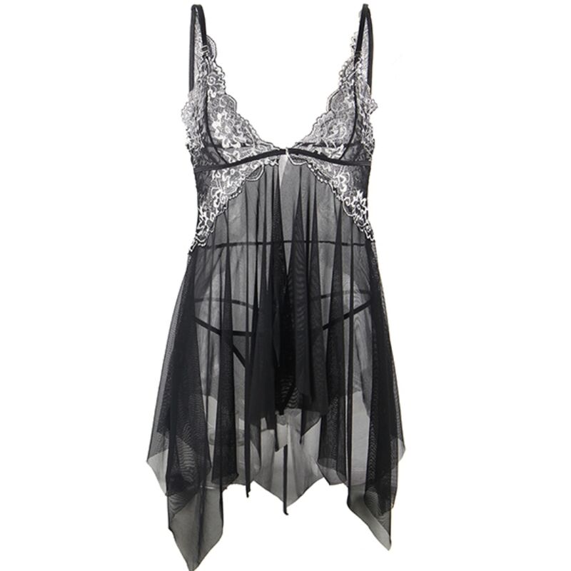 Subblime Babydoll Fabric Tulle Chest Lace S/M | Niks.fi verkkokauppa
