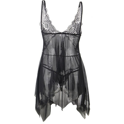 Subblime Babydoll Fabric Tulle Chest Lace S/M | Niks.fi verkkokauppa
