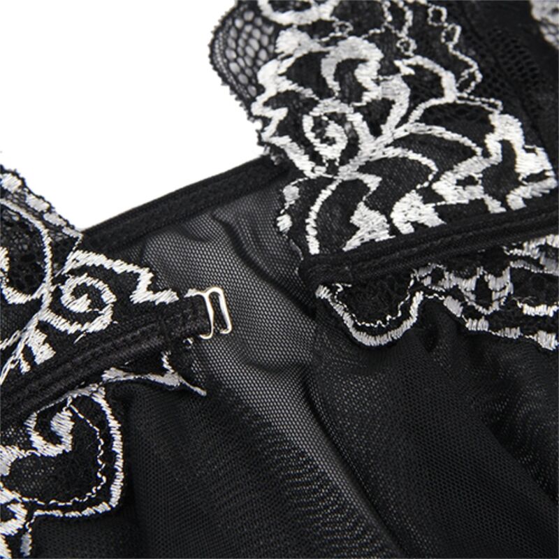 Subblime Babydoll Fabric Tulle Chest Lace S/M | Niks.fi verkkokauppa