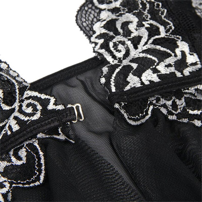 Subblime Babydoll Fabric Tulle Chest Lace S/M | Niks.fi verkkokauppa