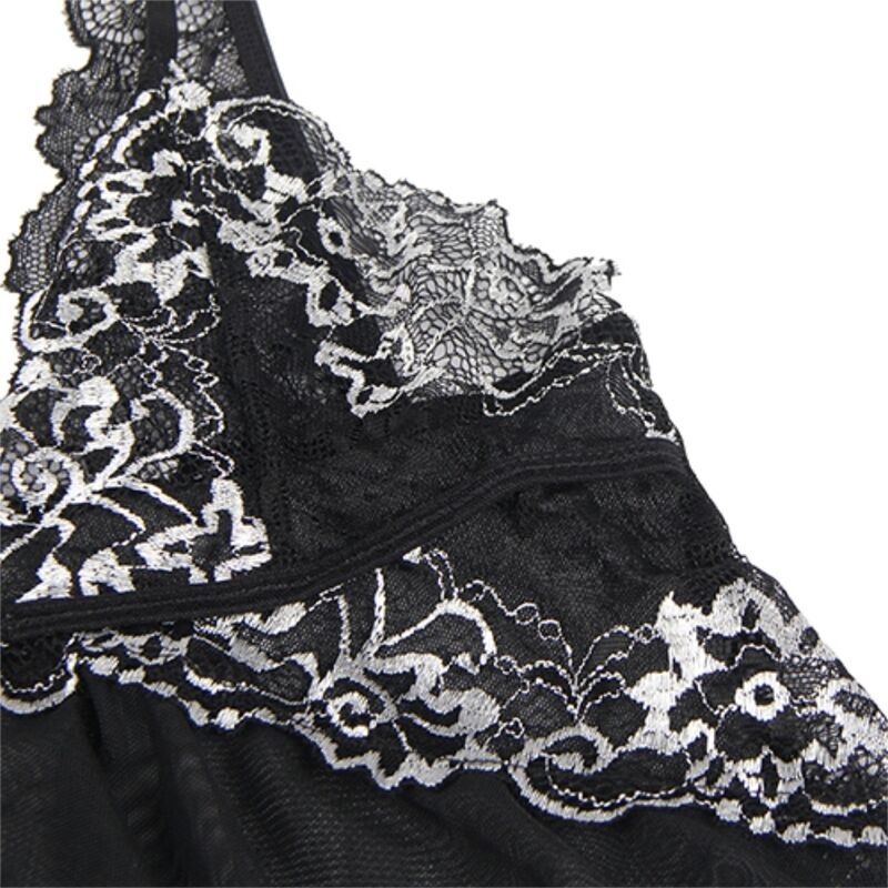 Subblime Babydoll Fabric Tulle Chest Lace S/M | Niks.fi verkkokauppa