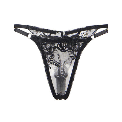 Subblimeset Of 3 Pieces Bra + Thong + Garter Floral Print Black L/Xl | Niks.fi verkkokauppa