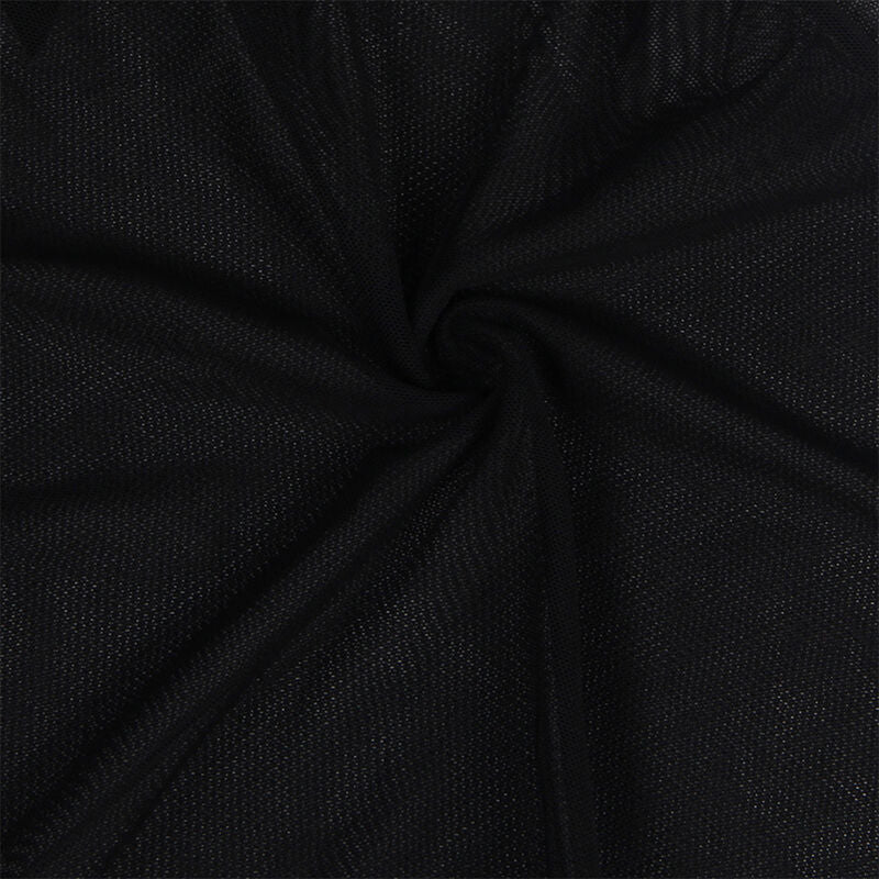 Subblime Babydoll Tulle Fabric With Lace And Flower Detail Black L/Xl | Niks.fi verkkokauppa