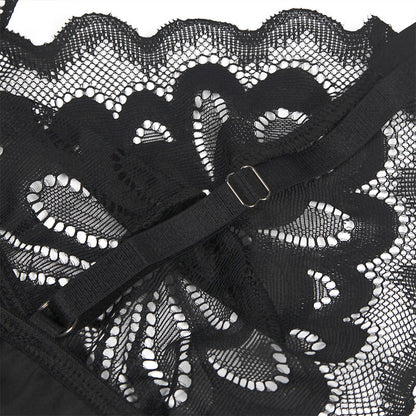 Subblime Babydoll With Floral Print Chest Black L/Xl | Niks.fi verkkokauppa