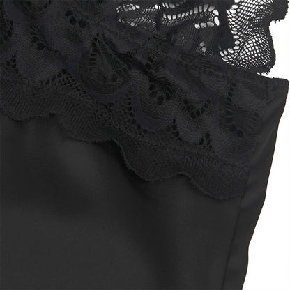 Subblime Babydoll With Floral Print Chest Black L/Xl | Niks.fi verkkokauppa