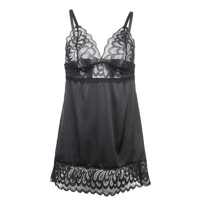 Subblime Babydoll With Floral Print Chest Black L/Xl | Niks.fi verkkokauppa