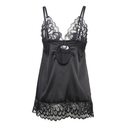 Subblime Babydoll With Floral Print Chest Black L/Xl | Niks.fi verkkokauppa