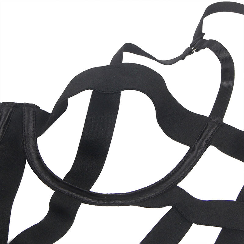 Subblime Sexy Body With Cutouts Black S/M | Niks.fi verkkokauppa