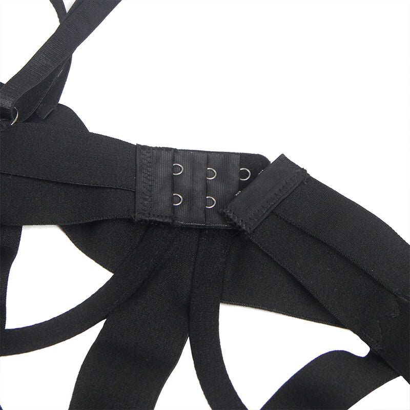 Subblime Sexy Body With Cutouts Black S/M | Niks.fi verkkokauppa