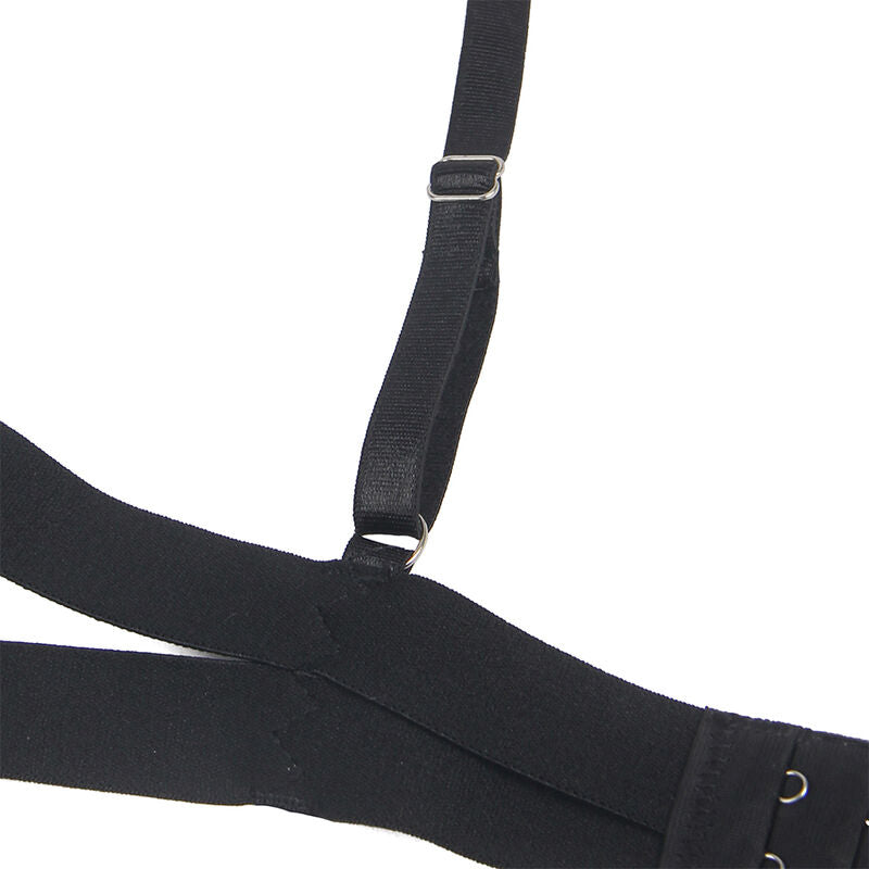 Subblime Sexy Body With Cutouts Black S/M | Niks.fi verkkokauppa