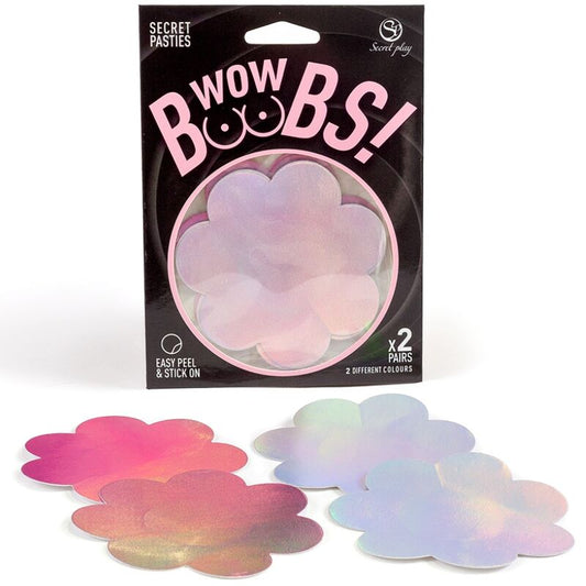 Secret Play Wow Boobs! Flower Nipple Covers | Niks.fi verkkokauppa