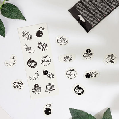 Secret Play Set Of 10 Spicy Collection Temporary Tattoos | Niks.fi verkkokauppa