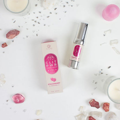 Secret Play Clit Pwr Strawberry Clitoris Balm | Niks.fi verkkokauppa
