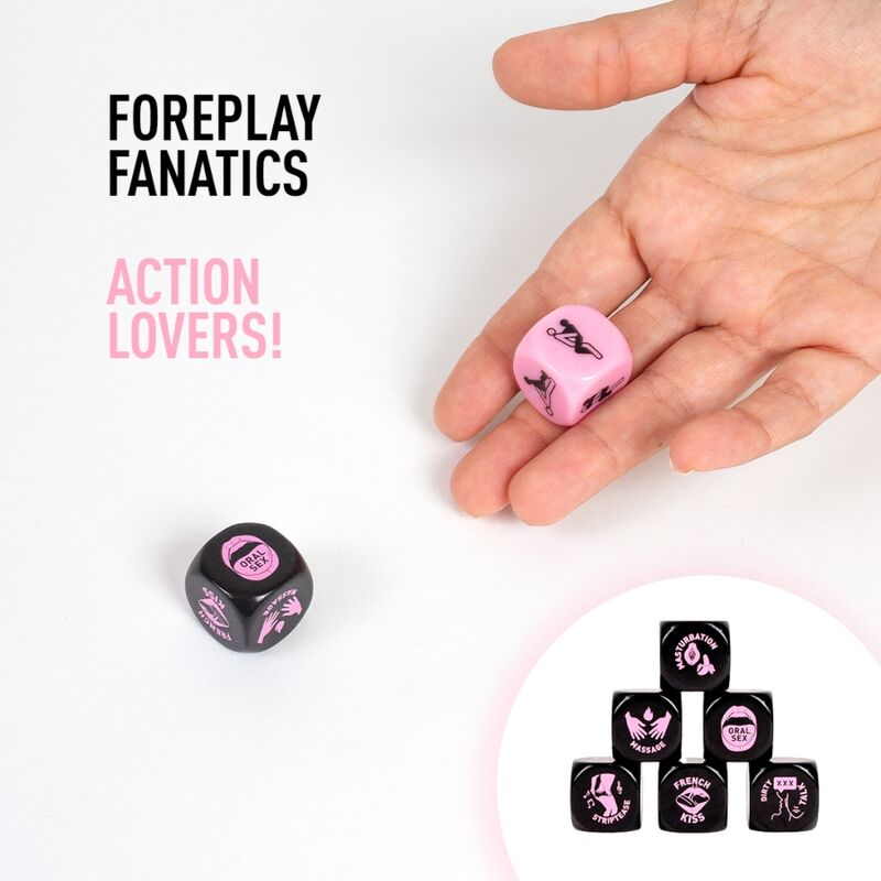 Secret Play Game 2 Dice Foreplay Fanatics | Niks.fi verkkokauppa