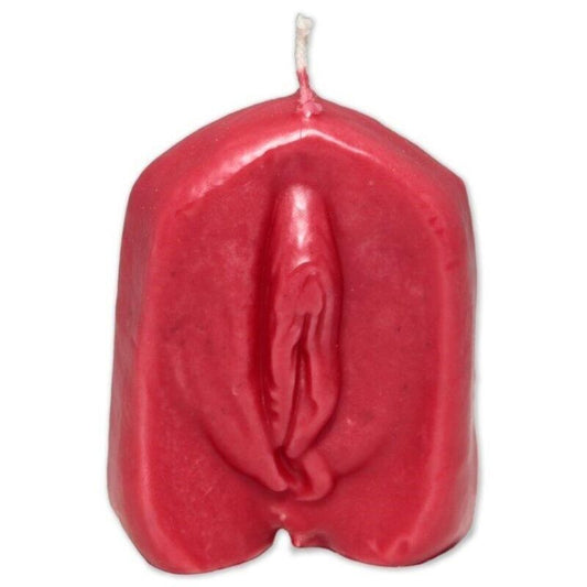 Pride Large Vagina Candle Red | Niks.fi verkkokauppa