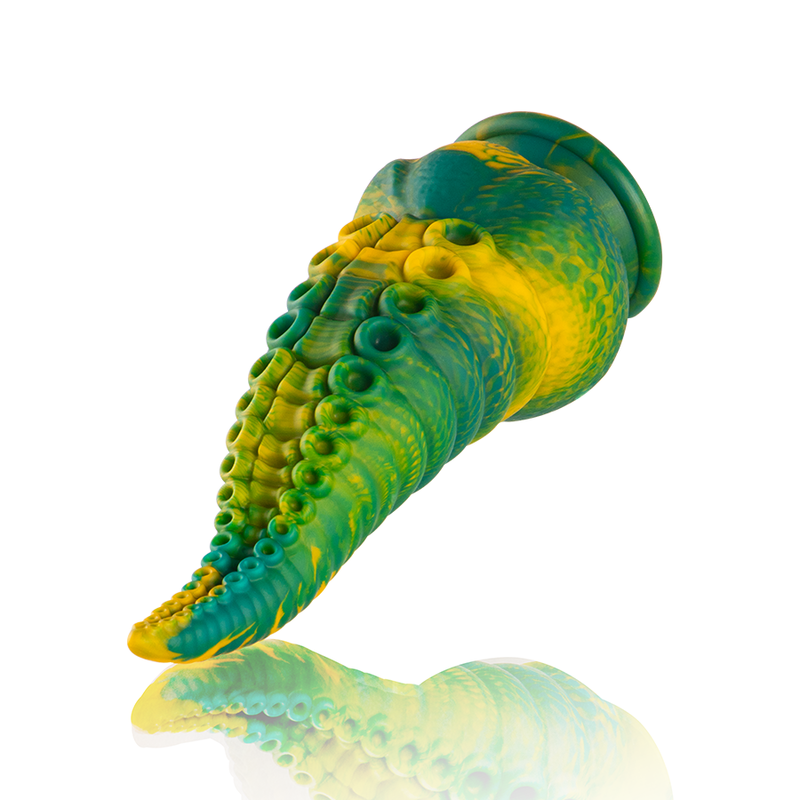 Epic Cetus Green Tentacle Dildo Large Size | Niks.fi verkkokauppa