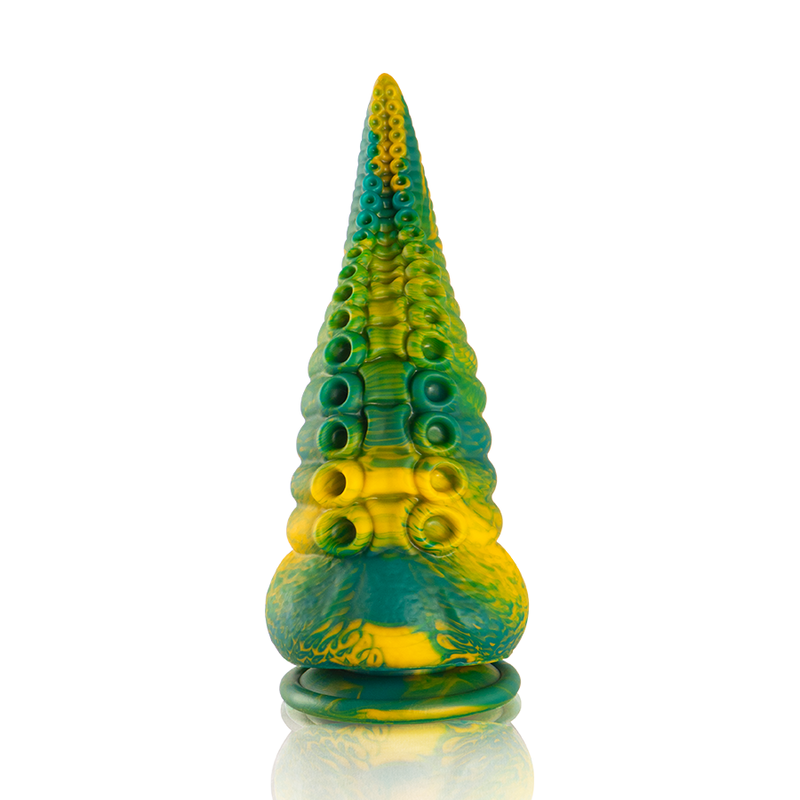 Epic Cetus Green Tentacle Dildo Small Size | Niks.fi verkkokauppa
