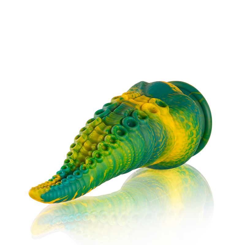 Epic Cetus Green Tentacle Dildo Small Size | Niks.fi verkkokauppa