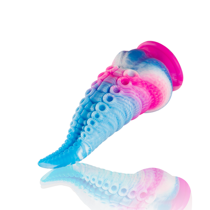 Epic Phorcys Blue Tentacle Dildo Small Size | Niks.fi verkkokauppa
