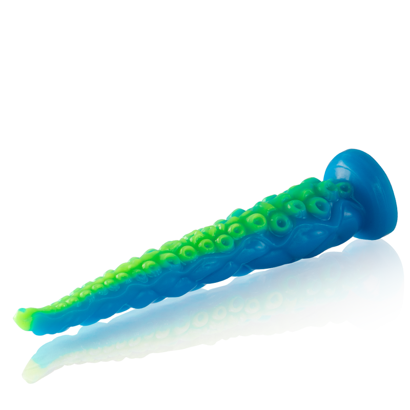 Epic Scylla Fluorescent Thin Tentacle Dildo Large Size | Niks.fi verkkokauppa