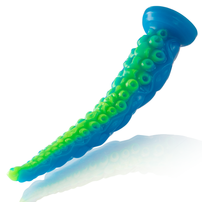 Epic Scylla Fluorescent Thin Tentacle Dildo Large Size | Niks.fi verkkokauppa