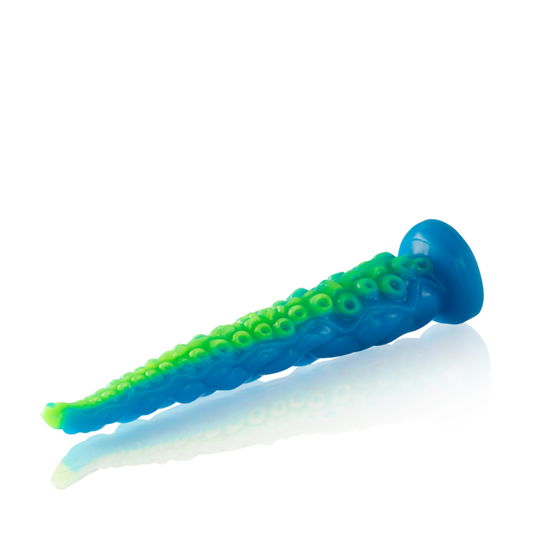 Epic Scylla Fluorescent Thin Tentacle Dildo Small Size | Niks.fi verkkokauppa