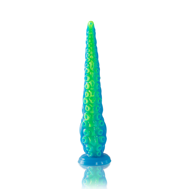 Epic Scylla Fluorescent Thin Tentacle Dildo Small Size | Niks.fi verkkokauppa