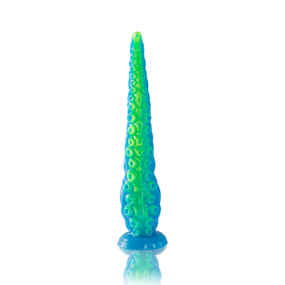 Epic Scylla Fluorescent Thin Tentacle Dildo Small Size | Niks.fi verkkokauppa