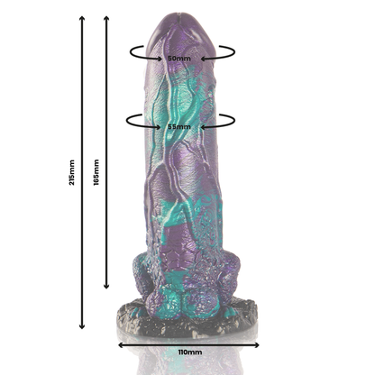 Epic Basilisk Dildo Double Scaly Pleasure Big Size | Niks.fi verkkokauppa