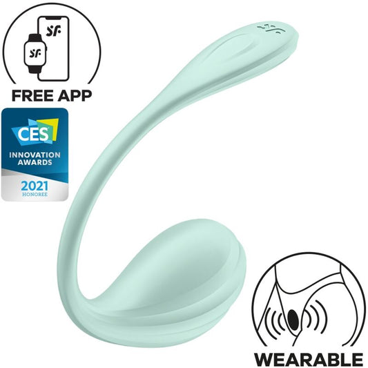 Satisfyersmooth Petal G-Point Stimulator Water Green Free App | Niks.fi verkkokauppa