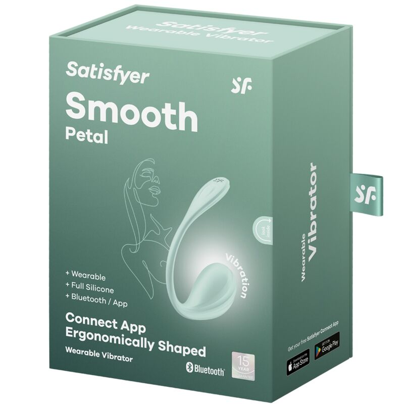 Satisfyersmooth Petal G-Point Stimulator Water Green Free App | Niks.fi verkkokauppa
