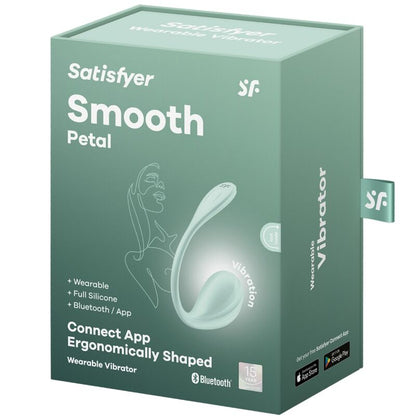 Satisfyersmooth Petal G-Point Stimulator Water Green Free App | Niks.fi verkkokauppa