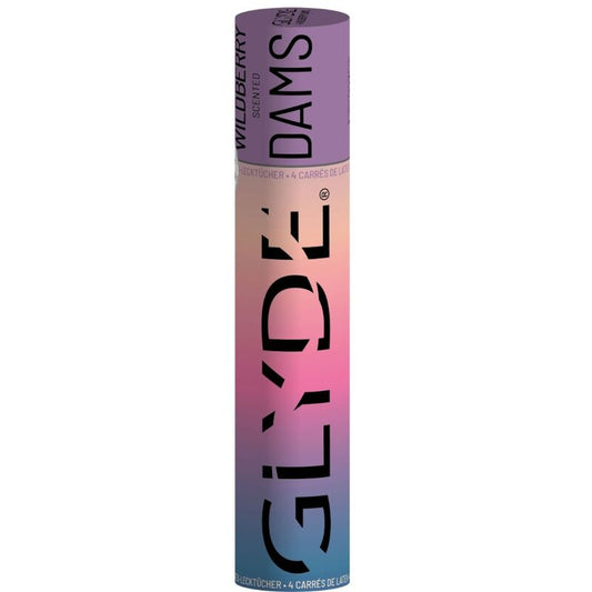 Sheer Glyde Dams Laminas Latex Oral Sex Wild Blackberries | Niks.fi verkkokauppa