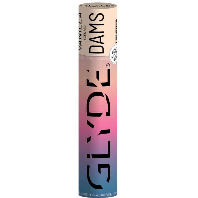 Sheer Glyde Dams Laminas Latex Oral Sex Vanilla | Niks.fi verkkokauppa