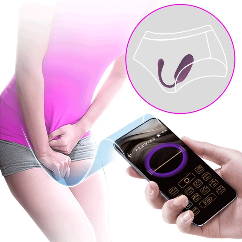 Pretty Lovecasper Purple Rechargeable Vibrating Egg | Niks.fi verkkokauppa