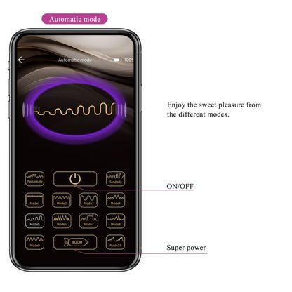 Pretty Lovecasper Purple Rechargeable Vibrating Egg | Niks.fi verkkokauppa