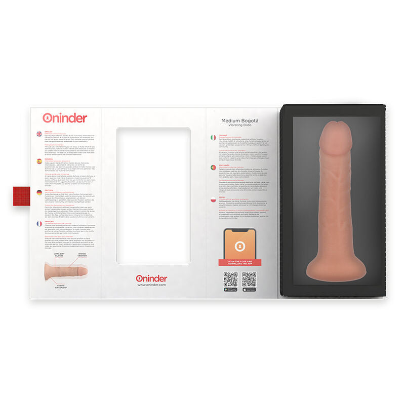 Medium Bogotá Vibrator Dildo 9 Speeds Natural 20 Cm -O4.2 Cmfree App | Niks.fi verkkokauppa