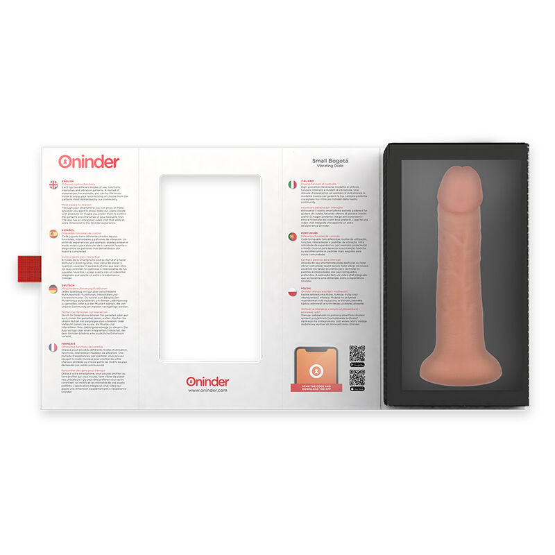 Small Bogotá Vibrator Dildo 9 Speeds Natural 17.5 Cm -O4 Cmfree App | Niks.fi verkkokauppa