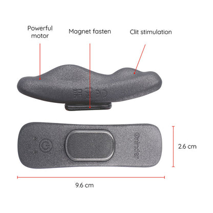 Manila Panty Rechargeable Vibrator 9 Speed 9.6 Cm X 2.6 Cmfree App | Niks.fi verkkokauppa
