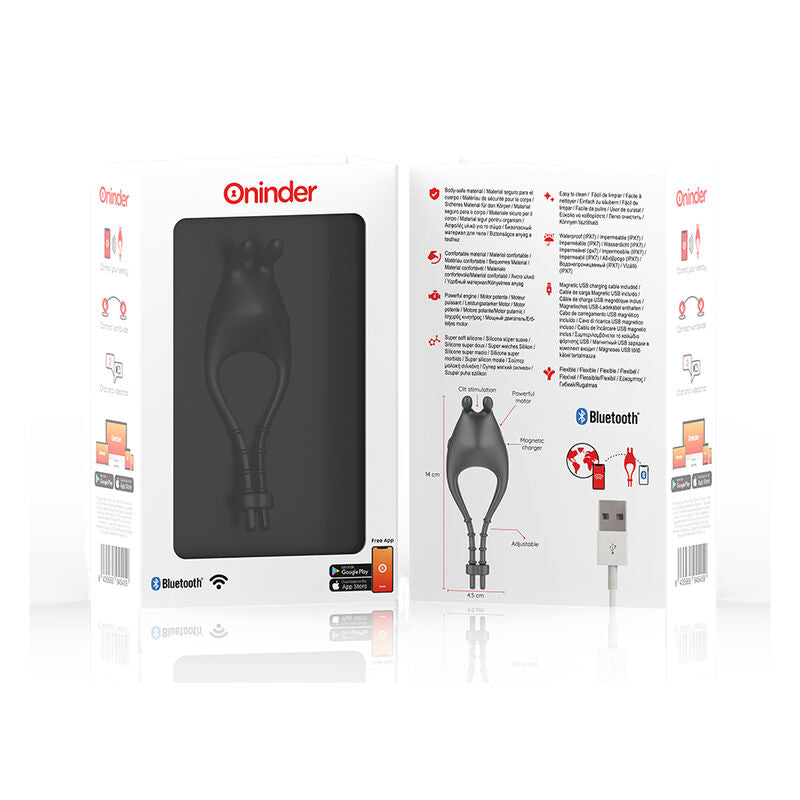 Pampa Rechargeable Adjustable Vibrator Ring With Clitoris Stimulator 10 Speedfree App | Niks.fi verkkokauppa