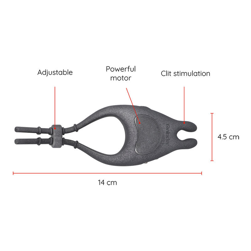 Pampa Rechargeable Adjustable Vibrator Ring With Clitoris Stimulator 10 Speedfree App | Niks.fi verkkokauppa