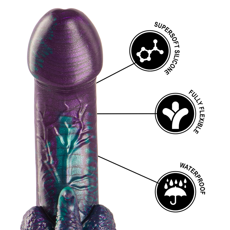 Epic Basilisk Dildo Double Scaly Pleasure Small Size | Niks.fi verkkokauppa