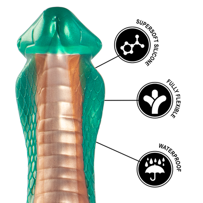 Epic Python Dildo Cobra Green | Niks.fi verkkokauppa