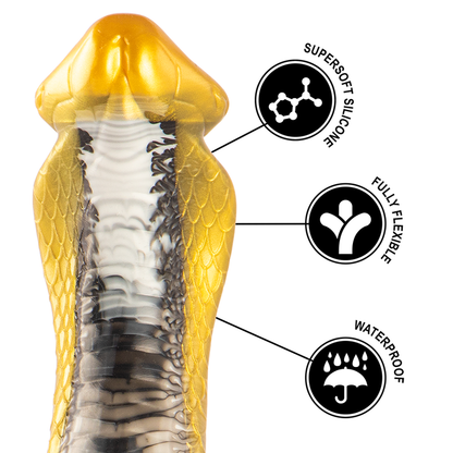 Epic Drakon Dildo Yellow Cobra | Niks.fi verkkokauppa