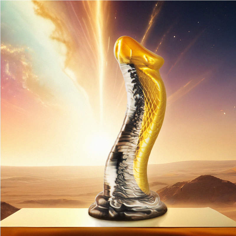 Epic Drakon Dildo Yellow Cobra | Niks.fi verkkokauppa